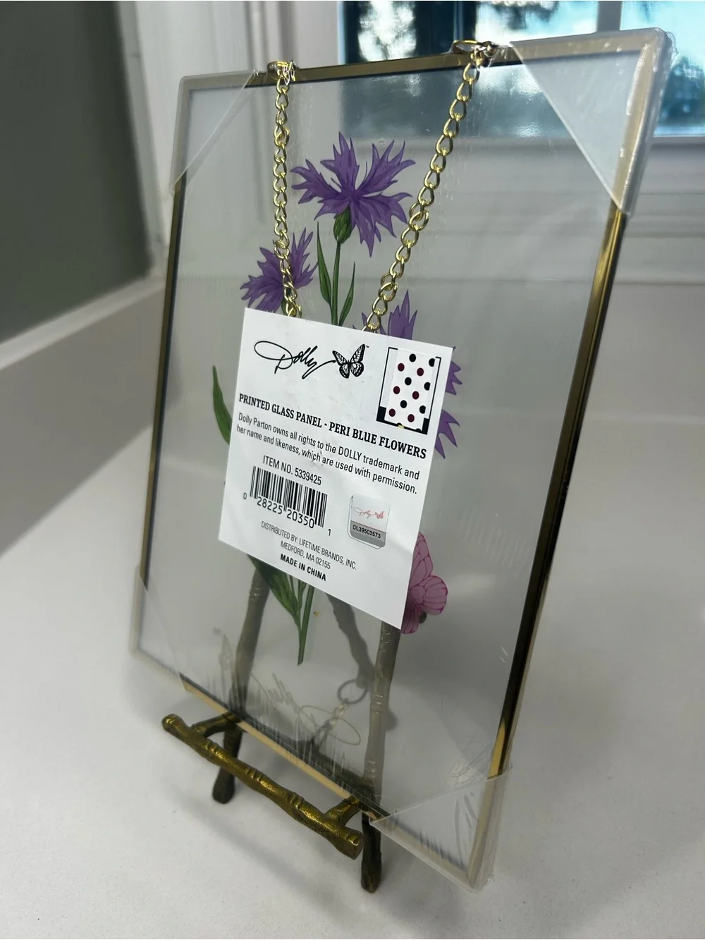 Dolly Parton purple blooms